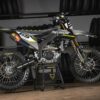 Kit déco motocross Yamaha - Reckless - Noir Gris Promo