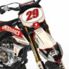 Kit déco motocross Yamaha - Redline - Retro Beige 2