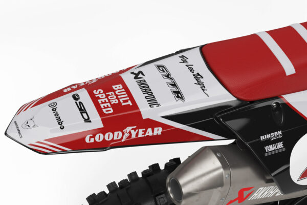 Kit déco motocross Yamaha - Redline - Retro Gris 3