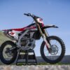 Kit déco motocross Yamaha - Redline - Retro Gris Promo