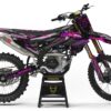 Kit déco motocross Yamaha - Rhyme - Rose