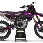Kit déco motocross Yamaha - Rhyme - Rose