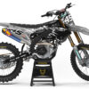 Kit déco motocross Yamaha - Ripcore - Gris