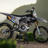 Kit déco motocross Yamaha - Ripcore - Gris Promo