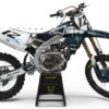 Kit déco motocross Yamaha - Rival - Bleu
