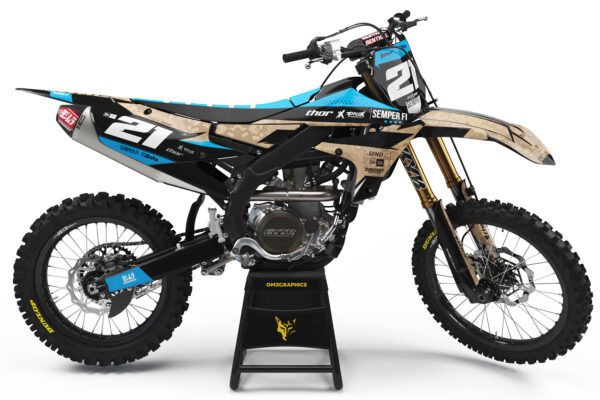 Kit déco motocross Yamaha - Semper Fi