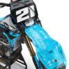 Kit déco motocross Yamaha - Semper Fi - Bleu 2