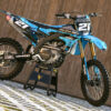 Kit déco motocross Yamaha - Semper Fi - Bleu Promo