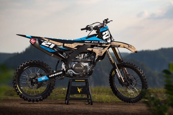 Kit déco motocross Yamaha - Semper Fi Promo