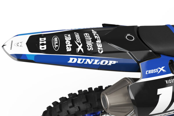 Kit déco motocross Yamaha - Shades - Bleu 3