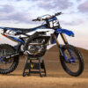 Kit déco motocross Yamaha - Shades - Bleu Promo