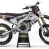Kit déco motocross Yamaha - Sleek - Gris