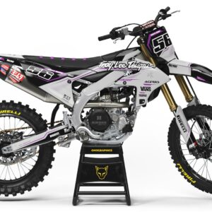 Kit déco motocross Yamaha - Sleek - Gris