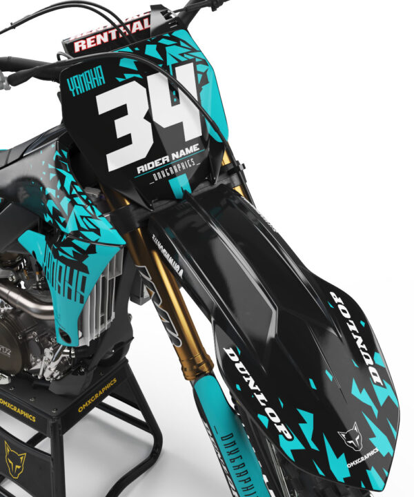 Kit déco motocross Yamaha - Smash 2