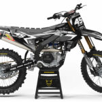 Kit déco motocross Yamaha - Stealth - Gris