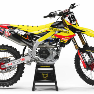 Kit déco motocross Yamaha - Supercross - Jaune