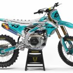 Kit déco motocross Yamaha - TOON - Gris