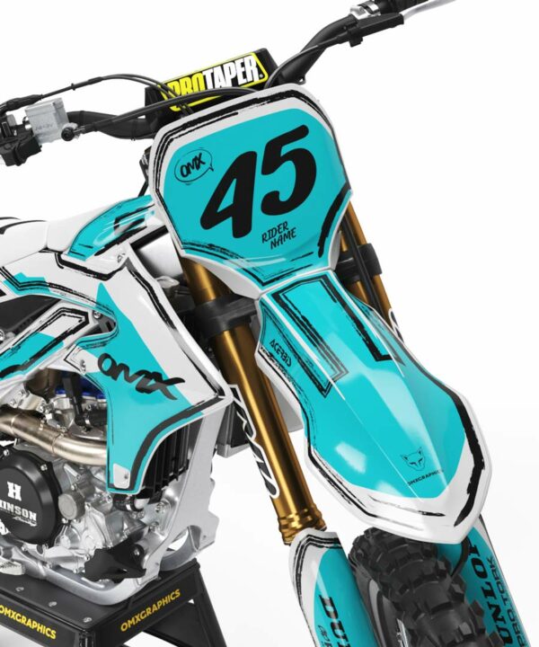 Kit déco motocross Yamaha - TOON - Gris 2
