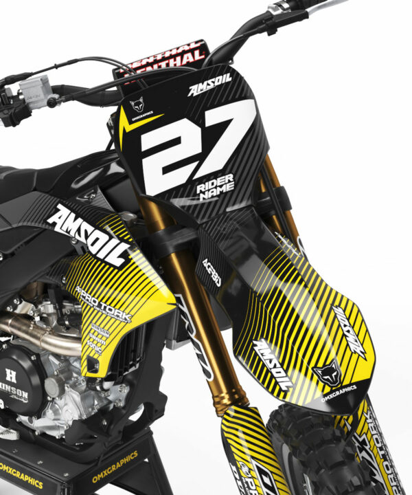Kit déco motocross Yamaha - Throttle 2