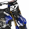 Kit déco motocross Yamaha - Throttle - Bleu 2