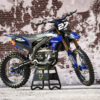 Kit déco motocross Yamaha - Throttle - Bleu Promo