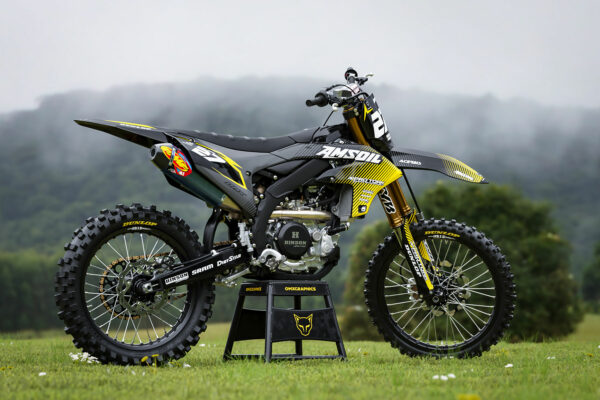 Kit déco motocross Yamaha - Throttle Promo