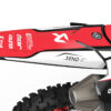Kit déco motocross Yamaha - Thunder - Rouge 3