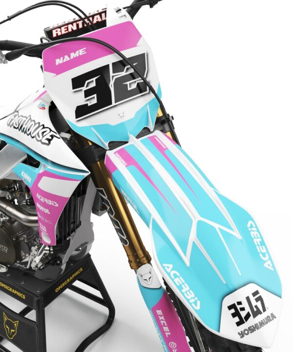 Kit déco motocross Yamaha - Trace 2