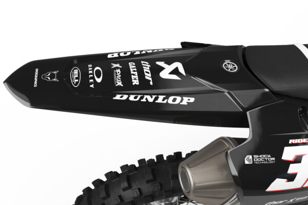 Kit déco motocross Yamaha - Tropical - Gris 3