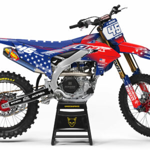 Kit déco motocross Yamaha - USA