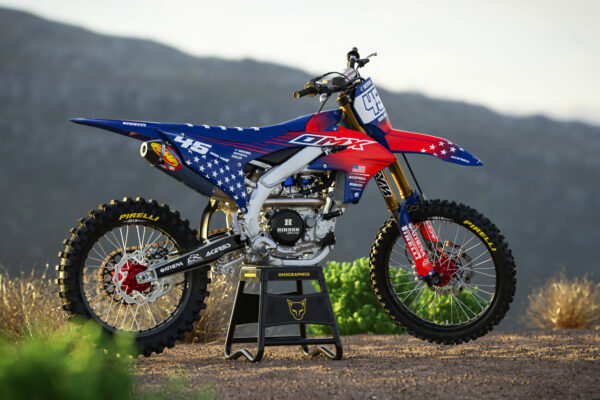 Kit déco motocross Yamaha - USA Promo