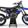 Kit déco motocross Yamaha - Vendetta - Bleu