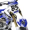 Kit déco motocross Yamaha - Voltage - Blanc Bleu 2
