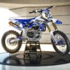 Kit déco motocross Yamaha - Voltage - Blanc Bleu Promo
