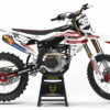 Kit déco motocross Yamaha – Dagger - Blanc