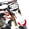 Kit déco motocross Yamaha – Dagger - Blanc 2