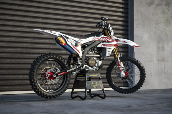 Kit déco motocross Yamaha – Dagger - Blanc Promo