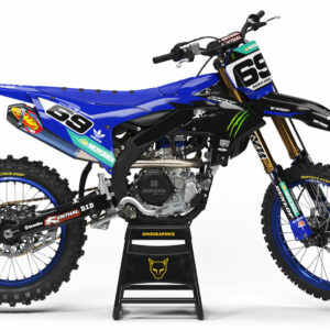 Kit déco motocross Yamaha – Monster - Noir