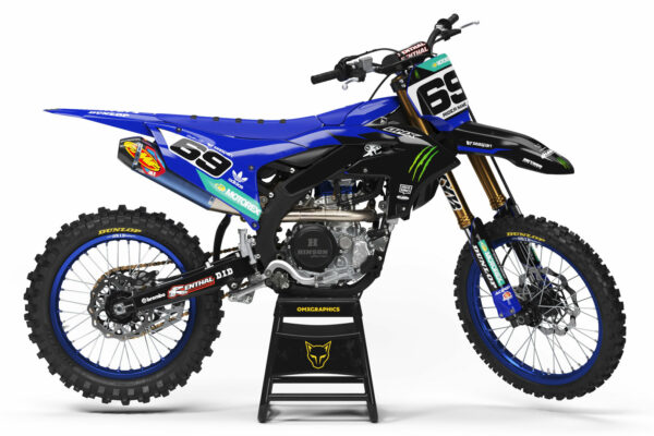 Kit déco motocross Yamaha – Monster - Noir