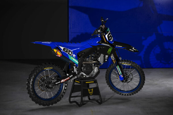 Kit déco motocross Yamaha – Monster - Noir Promo