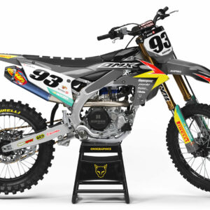 Kit déco motocross Yamaha – Team - Gris