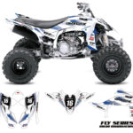 Kit déco quad Yamaha - Fly - Blanc