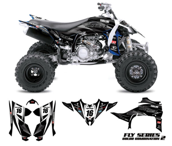 Kit déco quad Yamaha - Fly - Noir