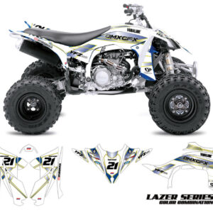 Kit déco quad Yamaha - Lazer - Blanc