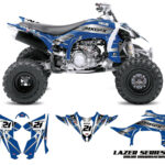 Kit déco quad Yamaha - Lazer - Bleu