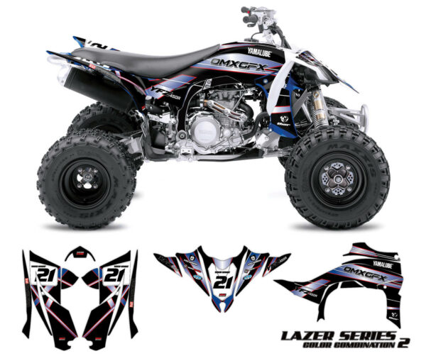 Kit déco quad Yamaha - Lazer - Noir