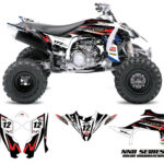 Kit déco quad Yamaha - NND - Rouge