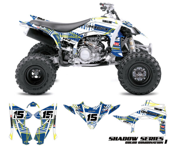 Kit déco quad Yamaha - Shadow - Blanc