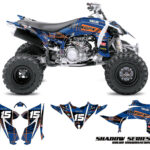 Kit déco quad Yamaha - Shadow - Bleu