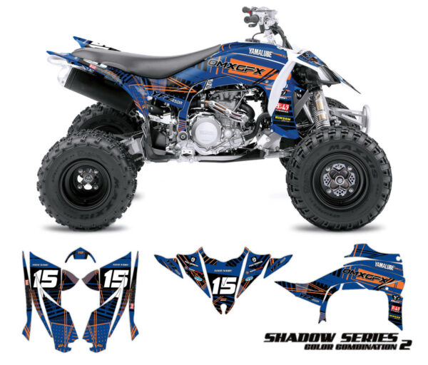 Kit déco quad Yamaha - Shadow - Bleu